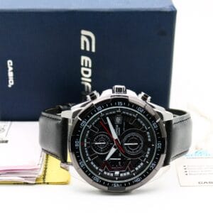 EFR 539 L Men Watch with Black Leather strap