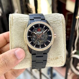 Automatic Machine with Rose Gold Highlight