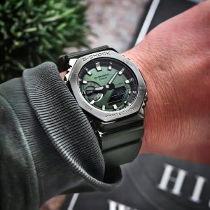 Unisex Green Dial Digital watch