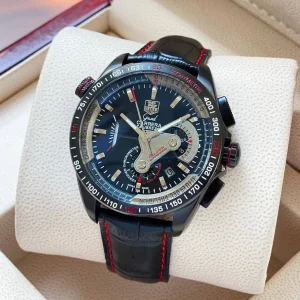 Formal Black watch with Japanese machine