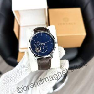 Leather Multifunctional Chronograph watch
