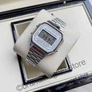 Vintage Series A168W white stainless-steel Watch